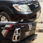 Toyota Hilux Vigo Thailand Headlight Backlight Chrome Cover Set Toyota Hilux Vigo Thailand Headlight Backlight Chrome Cover Set