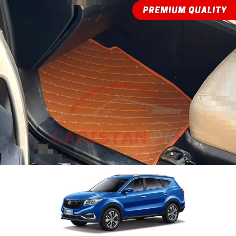 DFSK Glory 580 Pro Flat Style 7D Floor Mats Royal Orange