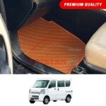 Suzuki Every Flat Style 7D Floor Mats Royal Orange 2007-18