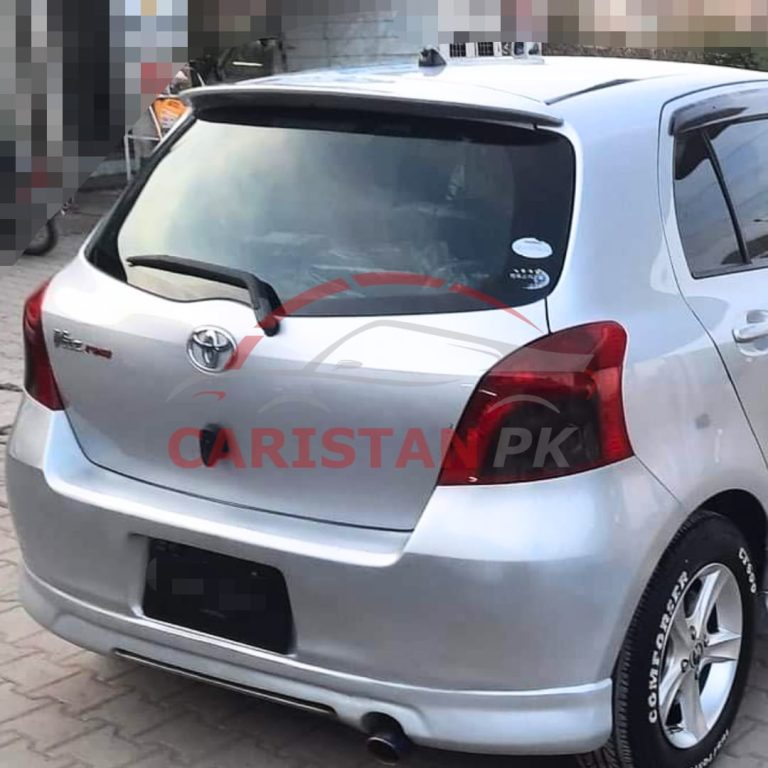 Unpainted Toyota Vitz Fiber Glass Body Kit A 2006-10 2 Pc 2