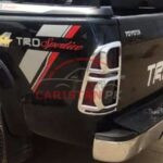 Toyota Hilux Vigo Thailand Headlight Backlight Chrome Cover Set 2 Toyota Hilux Vigo Thailand Headlight Backlight Chrome Cover Set 2
