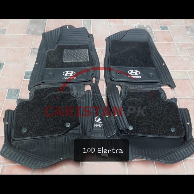 Hyundai Elantra Premium 9D Floor Mats Black 1