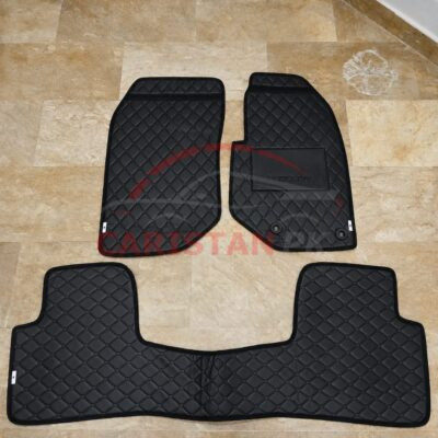 Peugeot 2008 Allure Flat Style 7D Floor Mats Black 2
