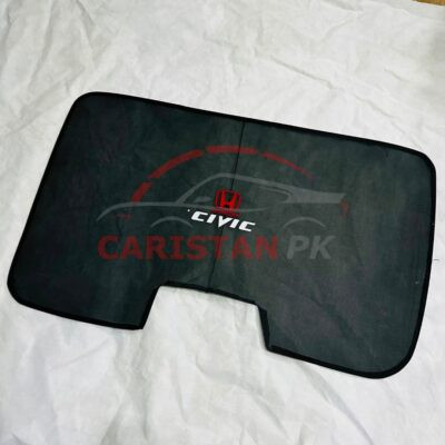 Honda Civic X Back Screen Curtain With Logo 2016-21 3