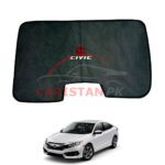 Honda Civic X Back Screen Curtain With Logo 2016-21 2