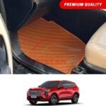Haval Jolion Flat Style 7D Floor Mats Royal Orange