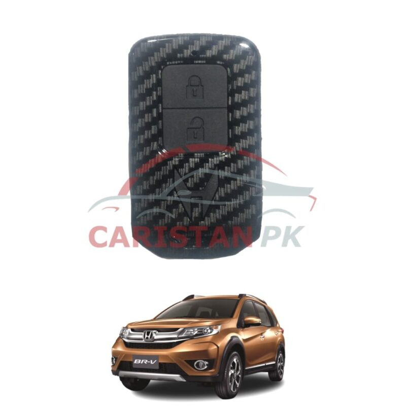 Honda BRV Key Shell Key Case Carbon Fiber Honda BRV Key Shell Key Case Carbon Fiber