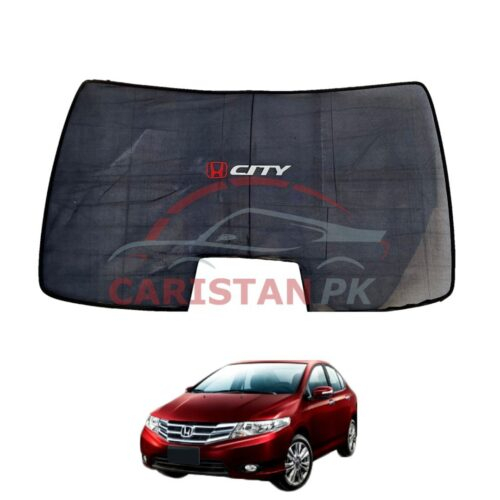 Honda City Back Screen Curtain With Logo 2009-21
