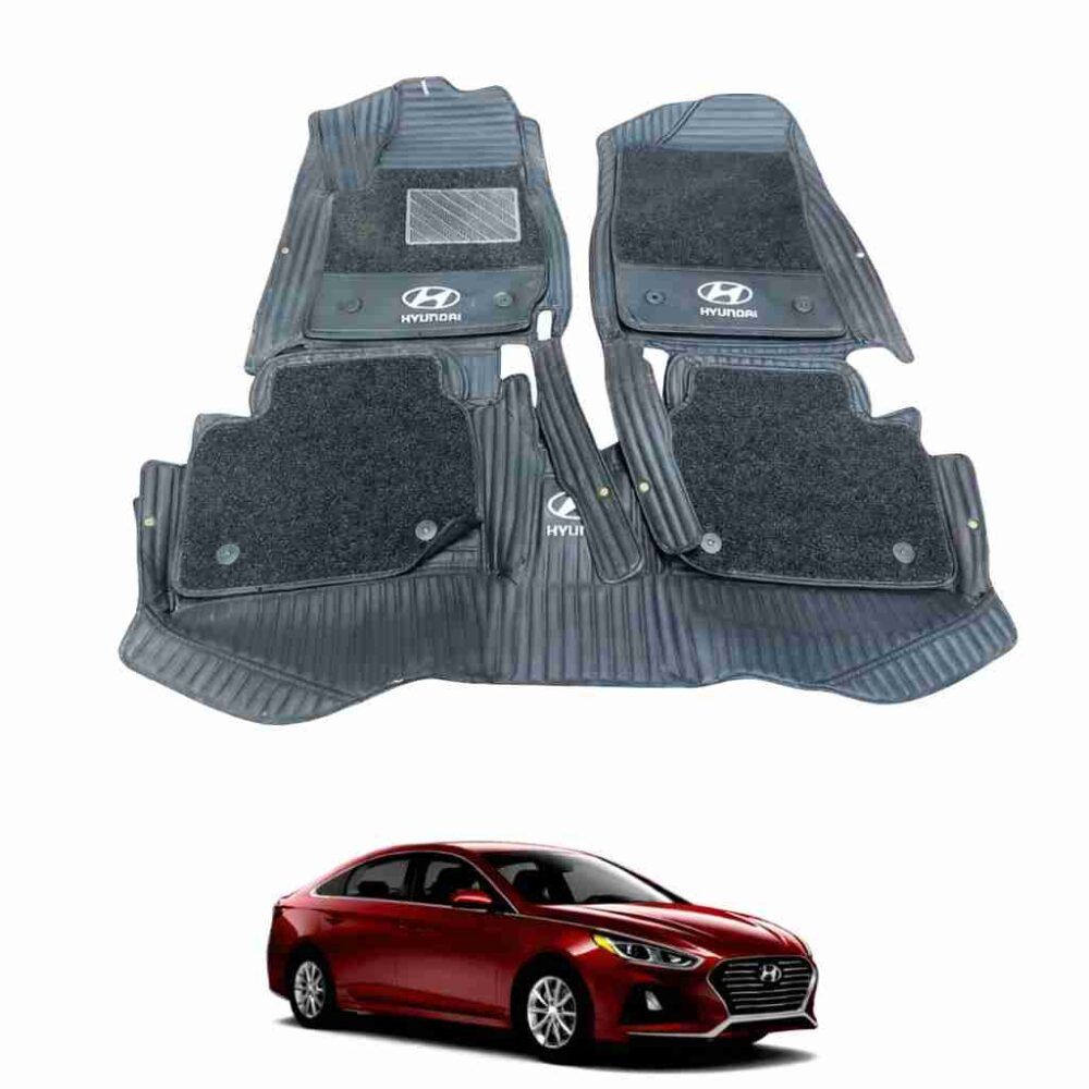 Hyundai Elantra Premium 9D Floor Mats Black