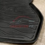 Hyundai Elantra PVC Trunk Mat Black 1