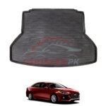 Hyundai Elantra PVC Trunk Mat Black