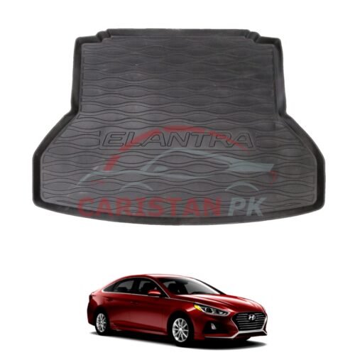 Hyundai Elantra PVC Trunk Mat Black