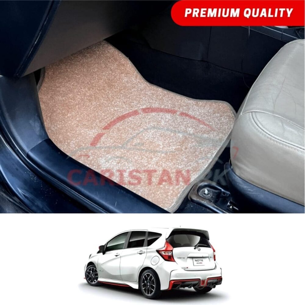 Nissan Note Premium Carpet Floor Mats Beige Nissan Note Premium Carpet Floor Mats Beige