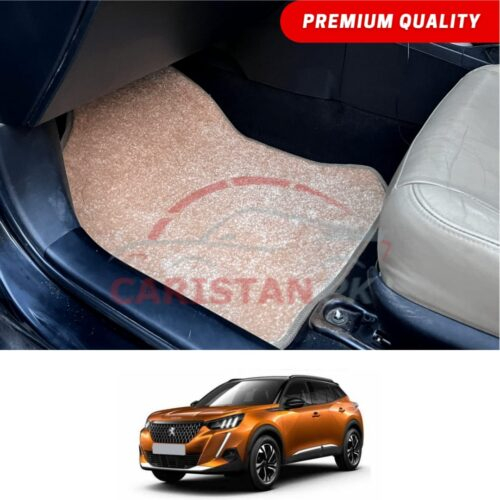 Peugeot 2008 Active Premium Carpet Floor Mats Beige