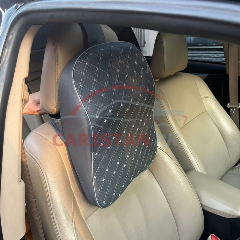 Premium Long Design Neck Rest Pillow Gray Premium Long Design Neck Rest Pillow Gray