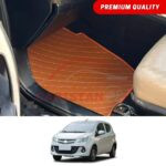 Prince Pearl Flat Style 7D Floor Mats Royal Orange Prince Pearl Flat Style 7D Floor Mats Royal Orange