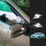 Toyota Belta Chrome Side Mirror Cover 2006-15 Toyota Belta Chrome Side Mirror Cover 2006-15
