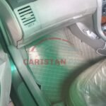 Toyota Corolla Axio 7D Floor Mats Gray Beige 2006-12 1