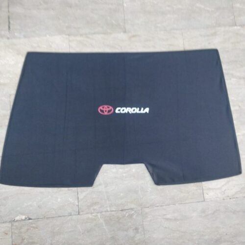 Toyota Corolla X Back Screen Curtain With Logo 2002-05 1