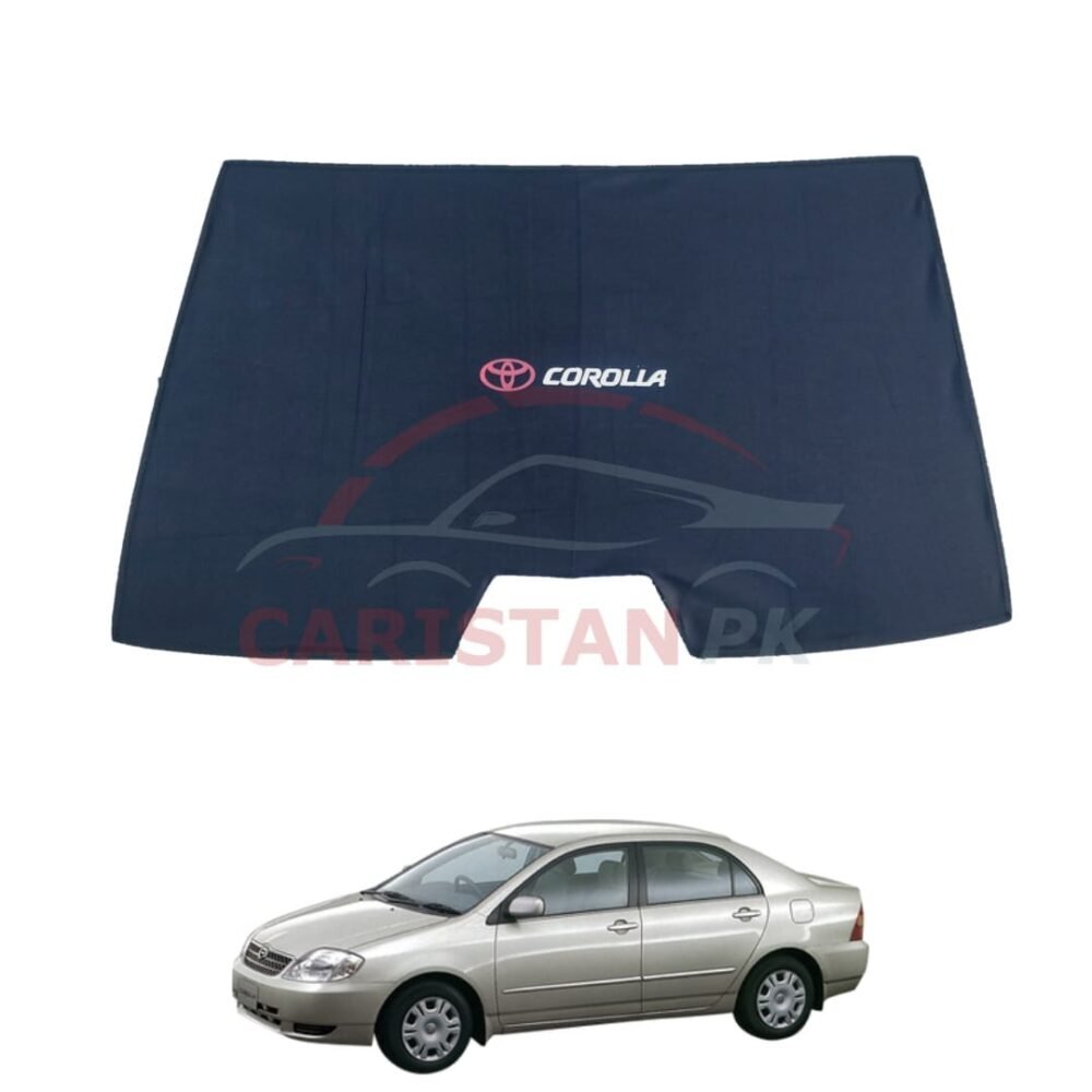 Toyota Corolla X Back Screen Curtain With Logo 2002-05 Toyota Corolla X Back Screen Curtain With Logo 2002-05