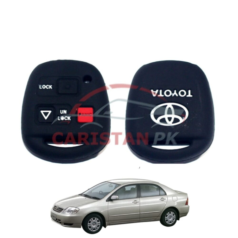 Toyota Corolla X Silicone PVC Key Cover 2002-05 Model