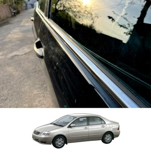 Toyota Corolla X Window Chrome Weather Strip 2002-05