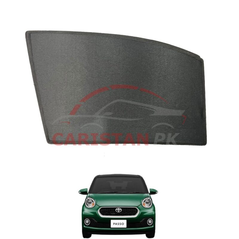 Toyota Passo Sunshades Black 2017-23 Model Toyota Passo Sunshades Black 2017-23