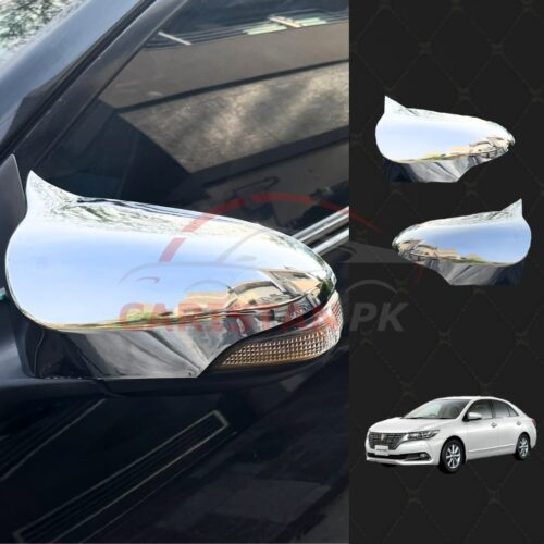 Toyota Premio Batman Style Chrome Side Mirror Cover 2016-20