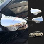 Toyota Yaris Batman Style Chrome Side Mirror Cover