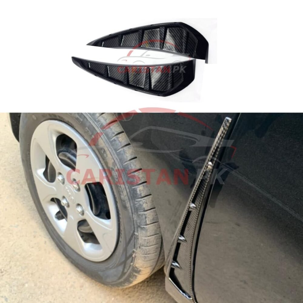 Universal Fender Vent Airflow Carbon Fiber Long Design