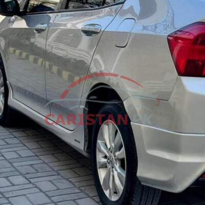 Unpainted Honda City High-Grade Fiber Glass Modulo Body Kit 4 Piece 2009-21 1