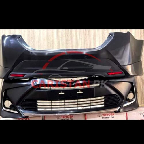 Unpainted Toyota Corolla Altis X Facelift Kit ABS Plastic 1