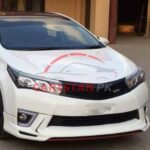 Unpainted Toyota Corolla Kantara Style Fiber Glass Body Kit 2014-16 2 Pc 2
