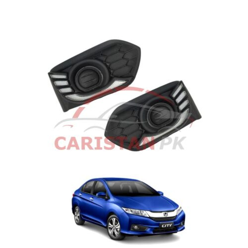 Honda City Fog Lamp Light DRL Cover V1 2022 Model & Onwards