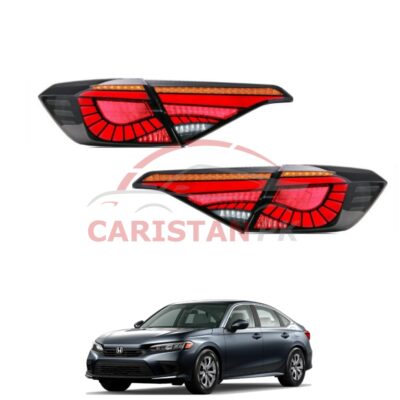 Honda Civic Tail Lamps Smoke V2 2022 Model & Onwards