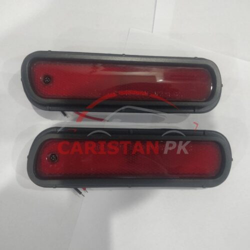 JDM Style Bumper Reflector Rear Marker Lamps Red Color 1