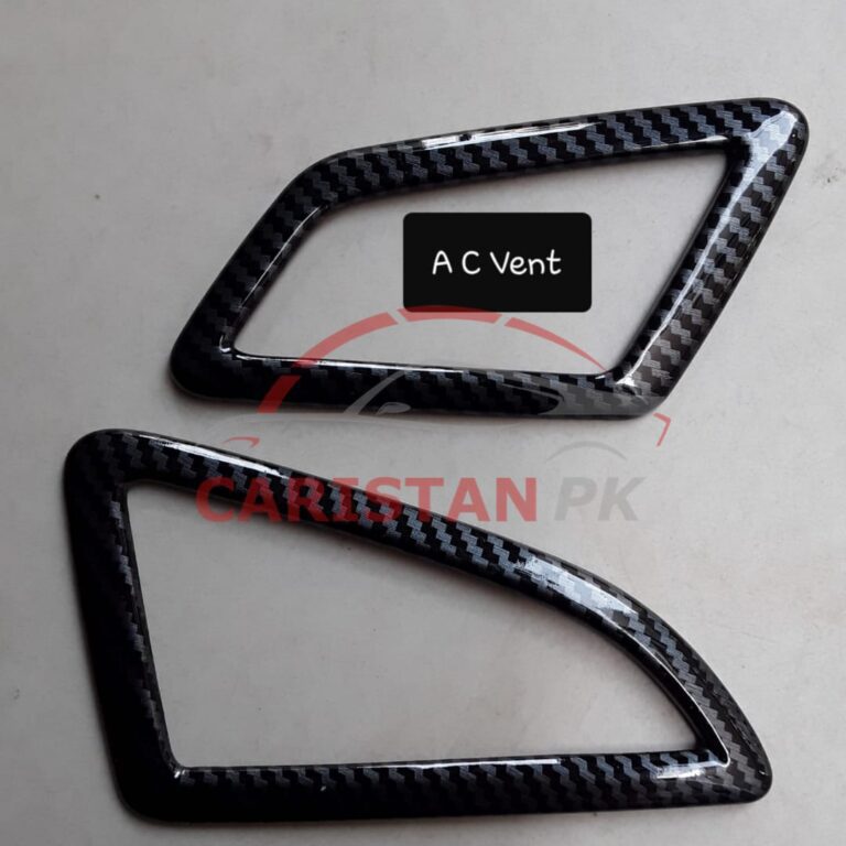 Honda Civic X AC Vents Carbon Fiber Trim 2016-21 3