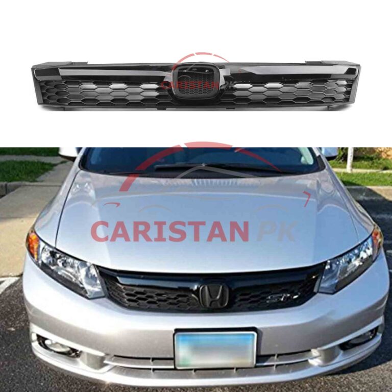 Honda Civic Rebirth Facelift Grille All Black 2012-15 Model