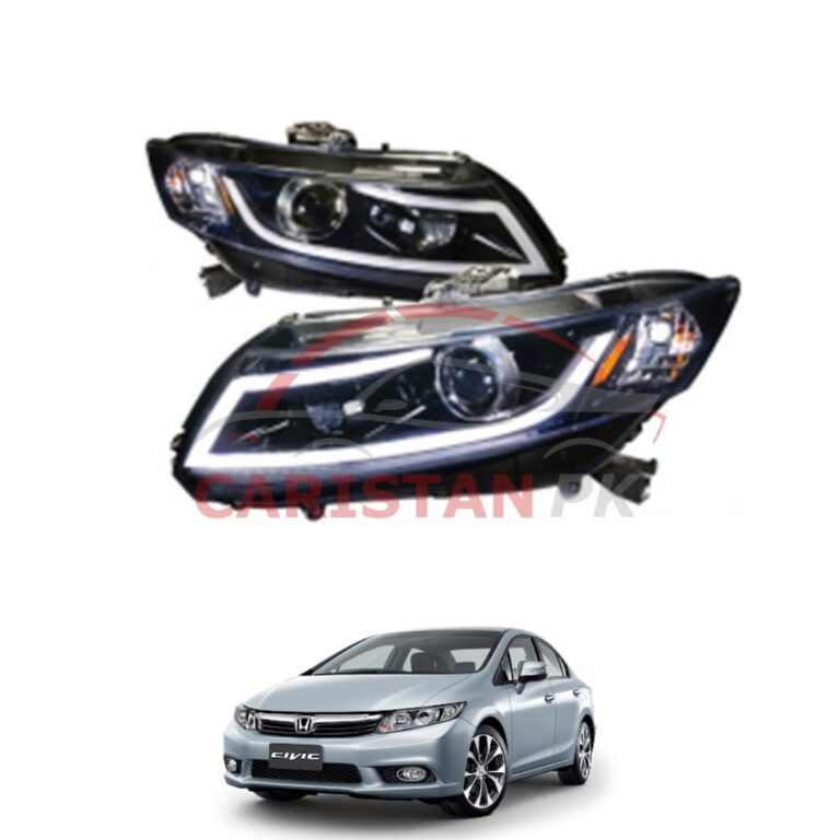 Honda Civic Rebirth DRL Projector Head Lamp 2012-15 1