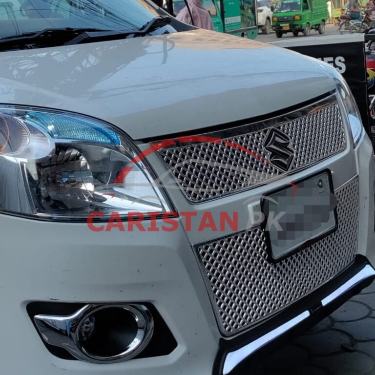 Suzuki Wagon R Pakistan Variant Honeybee Chrome Mesh Grille 2Pc 1