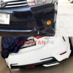 Unpainted Toyota Corolla High-Grade Fiber Glass Body Kit V2 2014-16 5 Pc Unpainted Toyota Corolla High-Grade Fiber Glass Body Kit V2 2014-16 5 Pc