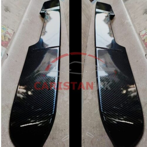 Unpainted Suzuki Alto ABS Plastic Carbon Fiber Spoiler 2017-24 1