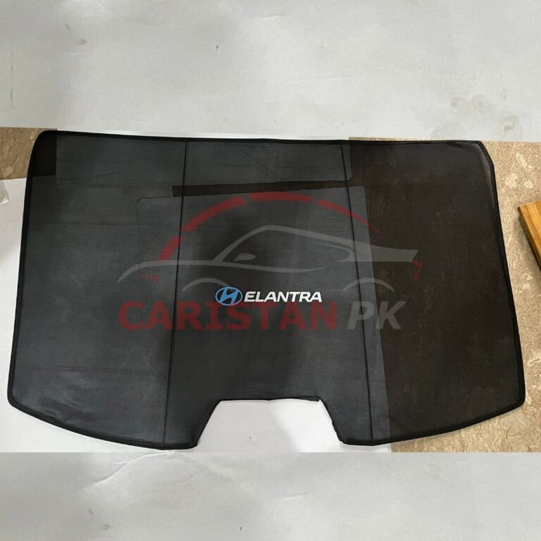 Hyundai Elantra Back Screen Curtain With Logo 1