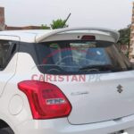 Unpainted Suzuki Swift Roof Spoiler Design A 2022 Model & Onwards 2