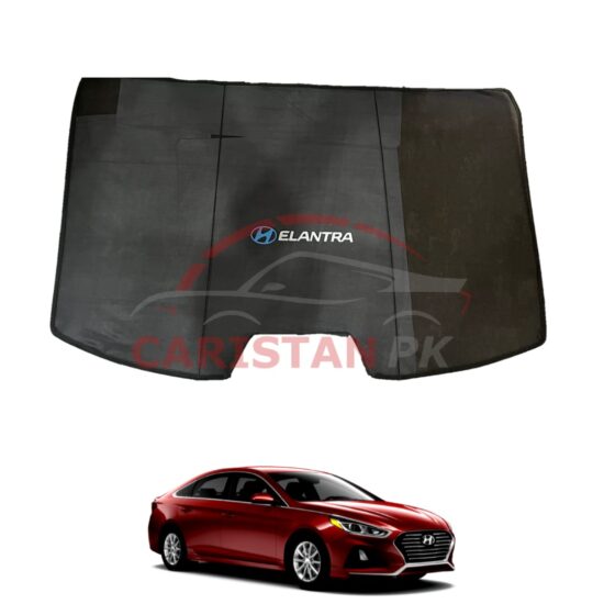 Hyundai Elantra Back Screen Curtain With Logo