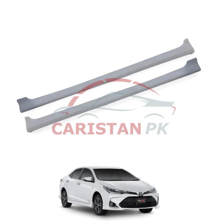 Toyota Corolla Grande Side Skirts Pakistan Make ABS Plastic 1