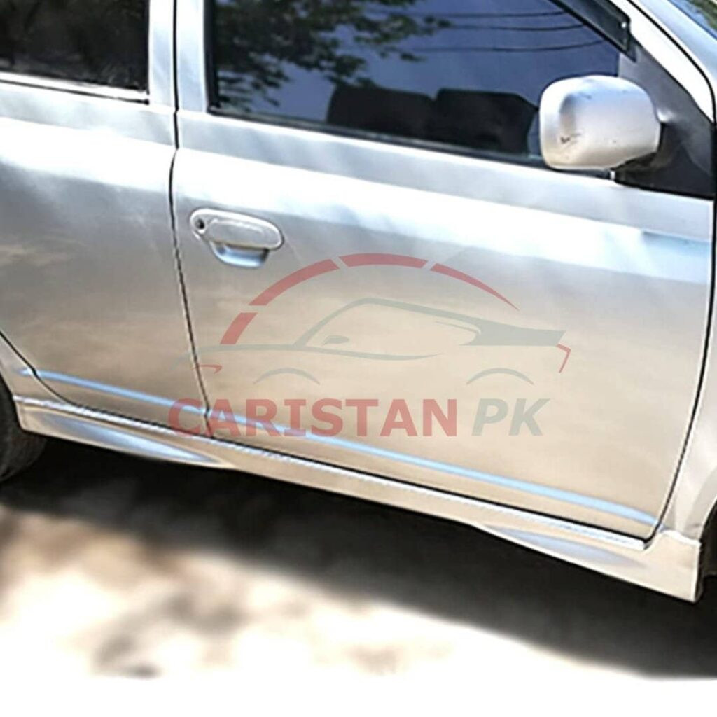 Toyota Vitz Side Skirts Fiber Glass Design A 2000-05 Model