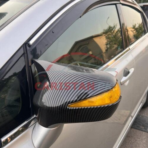 Honda Civic Reborn Batman Style Side Mirror Cover Carbon Fiber 2