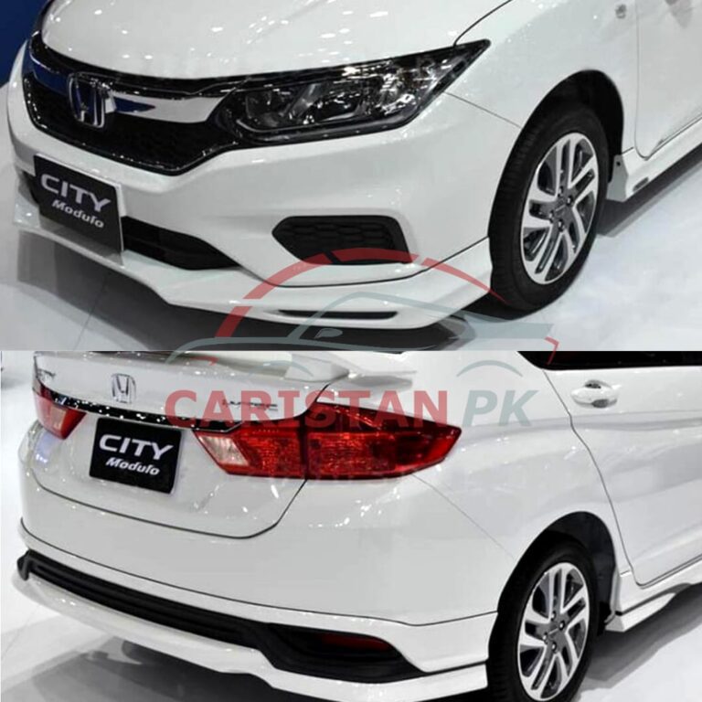 Unpainted Honda City High-Grade Fiber Glass Body Kit 2 Piece 2022 Model & Onwards