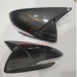 Hyundai Elantra Batman Style Side Mirror Cover Carbon Fiber 2